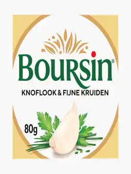 Flink Boursin knoflook en fijne kruiden 80g aanbieding