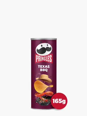 Flink Pringles barbecue 165g aanbieding