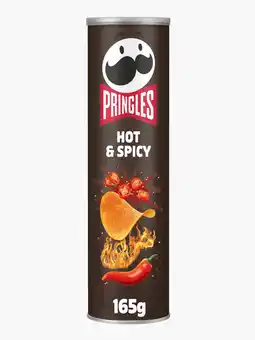 Flink Pringles chips hot& spicy aanbieding
