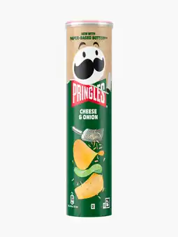 Flink Pringles cheese onion 165g aanbieding