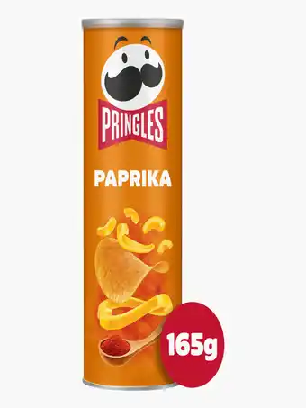 Flink Pringles paprika 165g aanbieding
