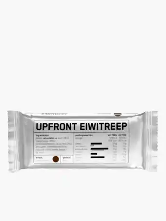 Flink Upfront eiwit reep cacao zeezout 60g aanbieding