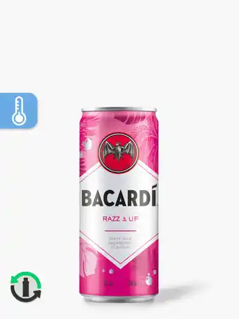 Flink Bacardi razz&up 25 cl aanbieding