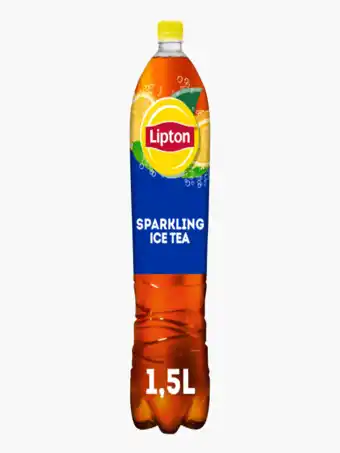 Flink Lipton ice tea sparkling 1.5l aanbieding