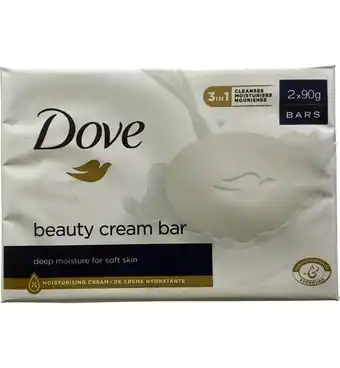 Drogisterij.net Dove beauty cream bar regular 2 x 100 gram (2x90g) aanbieding