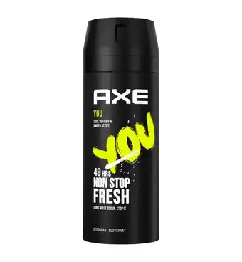 Drogisterij.net Axe deodorant bodyspray you (150ml) aanbieding