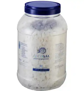 Drogisterij.net Zechsal magnesium badzout deluxe (4kg) aanbieding