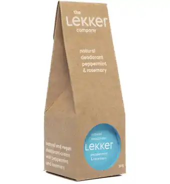 Drogisterij.net The lekker company deodorant pepermunt & rozemarijn (30ml) aanbieding