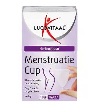 Drogisterij.net Lucovitaal menstruatie cup maat a (1st) aanbieding