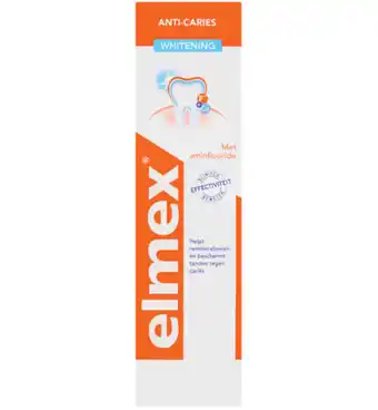 Drogisterij.net Elmex tandpasta anti caries white (75ml) aanbieding