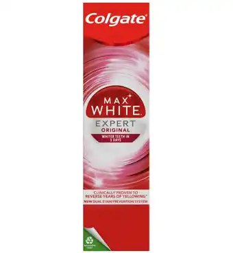 Drogisterij.net Colgate tandpasta max white expert white (75ml) aanbieding