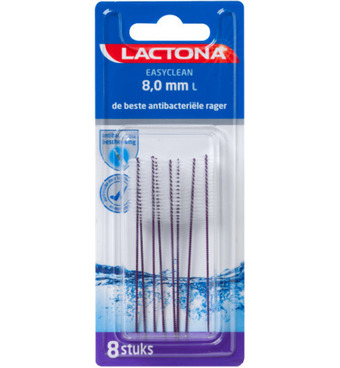 Drogisterij.net Lactona interdental cleaner l 8.0mm (8st) aanbieding