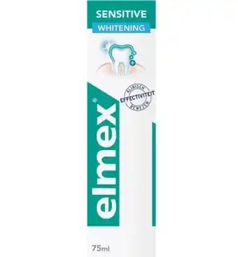 Drogisterij.net Elmex tandpasta sensitive gentle white (75ml) aanbieding