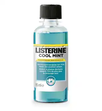Drogisterij.net Listerine mondwater cool mint (95ml) aanbieding