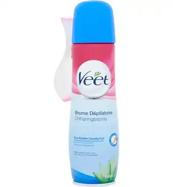 Drogisterij.net Veet ontharingsspray gevoelige huid (150ml) aanbieding