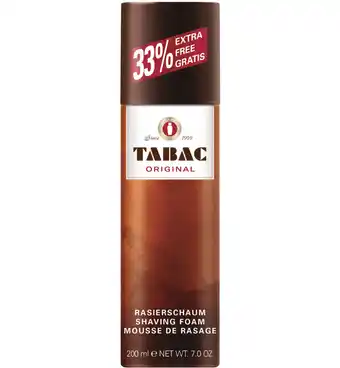 Drogisterij.net Tabac original shaving foam (200ml) aanbieding