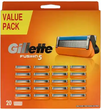 Drogisterij.net Gillette fusion 5 value pack (20st) aanbieding