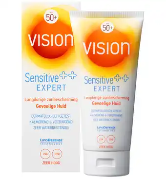 Drogisterij.net Vision high sensitive spf50+ (185ml) aanbieding