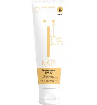 Drogisterij.net Naïf sunscreen baby & kids spf30 (100ml) aanbieding