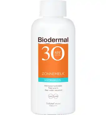 Drogisterij.net Biodermal zonnemelk hydraplus spf30 (200ml) aanbieding