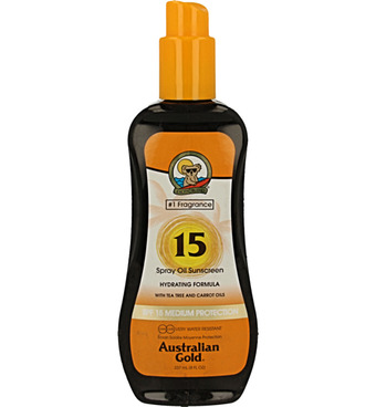 Drogisterij.net Australian gold spray oil spf15 (237ml) aanbieding