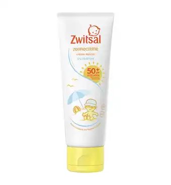 Drogisterij.net Zwitsal zonnecreme spf50 0% parfum (75ml) aanbieding