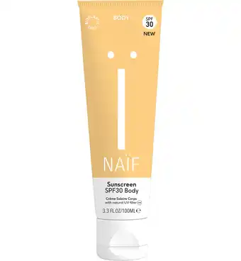 Drogisterij.net Naïf sunscreen body spf30 (100ml) aanbieding