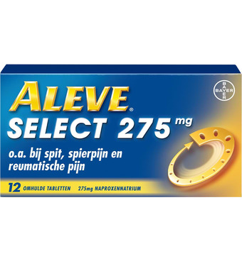 Drogisterij.net Aleve select 275mg (12tb) aanbieding
