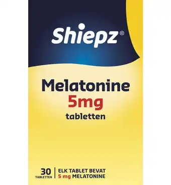 Drogisterij.net Shiepz melatonine 5 mg (30tb) aanbieding