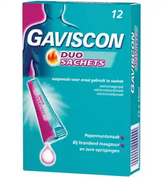 Drogisterij.net Gaviscon duo sachets (12st) aanbieding