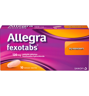 Drogisterij.net Allegra fexotabs hooikoortstabletten (10tb) aanbieding