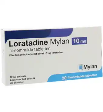 Drogisterij.net Mylan loratadine 10mg (30tb) aanbieding