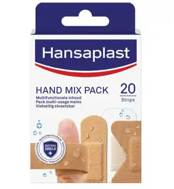 Drogisterij.net Hansaplast hand mix pack pleisters (20st) aanbieding