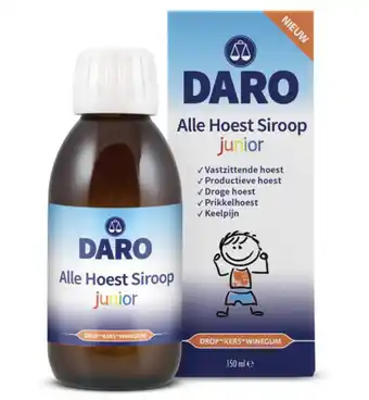 Drogisterij.net Daro alle hoest siroop junior (150ml) aanbieding