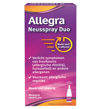 Drogisterij.net Allegra neusspray duo (15ml) aanbieding