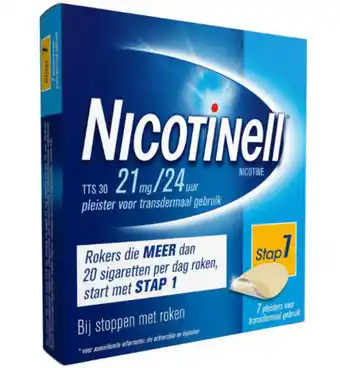 Drogisterij.net Nicotinell tts30 21 mg (7st) aanbieding