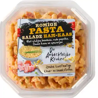 Dekamarkt De ambachtelijke keuken romige pasta salade ham-kaas aanbieding