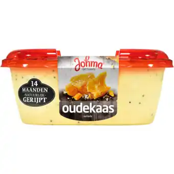 Dekamarkt Johma oude kaas salade aanbieding