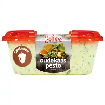 Dekamarkt Johma oude kaas-pesto salade aanbieding