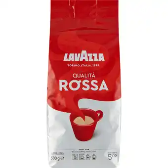 Dekamarkt Lavazza espressobonen qualita rossa aanbieding