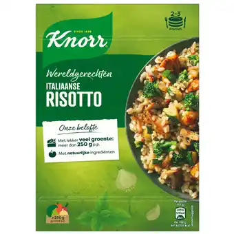 Dekamarkt Knorr wereldgerecht italiaanse risotto aanbieding