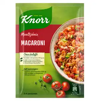 Dekamarkt Knorr mix voor macaroni aanbieding