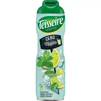 Dekamarkt Teisseire limonadesiroop mojito 0% aanbieding