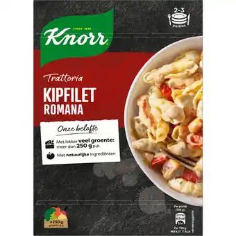 Dekamarkt Knorr trattoria kipfilet romana aanbieding