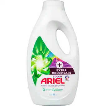 Dekamarkt Ariel vloeibaar wasmiddel color 17 wasbeurten aanbieding