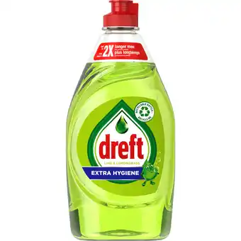 Dekamarkt Dreft afwasmiddel extra hygiene limoen aanbieding