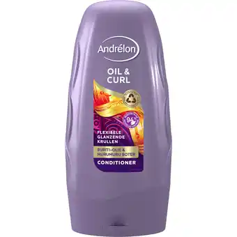 Dekamarkt Andrélon cremespoeling oil&curl aanbieding