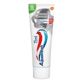 Dekamarkt Aquafresh tandpasta tandsteen controle aanbieding