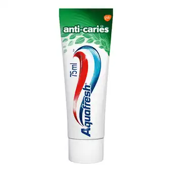 Dekamarkt Aquafresh tandpasta anti-cariës aanbieding