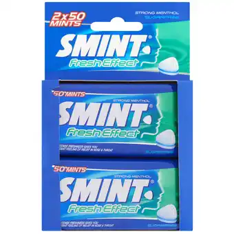 Dekamarkt Smint fresh effect strong menthol aanbieding